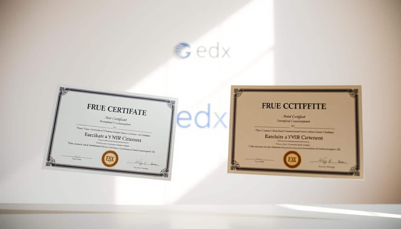 free certificates Coursera edX